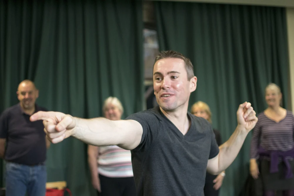 Kerry Rooney taking part in a programme for older people