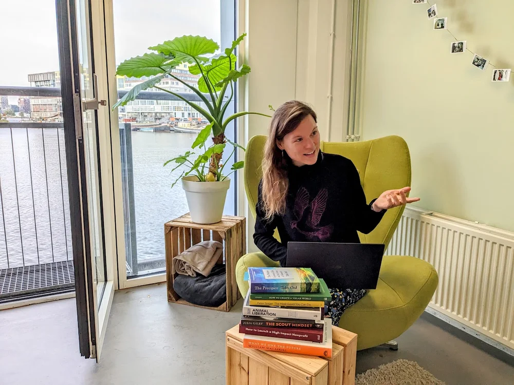 Jenny Chapman at a conference