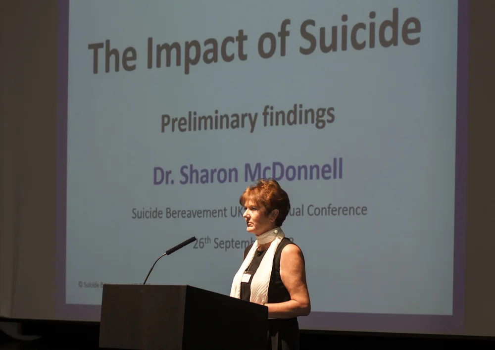 Sharon McDonnell giving a presentation